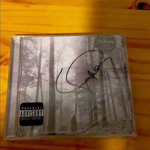 COPY - Signed Taylor Swift Folklore CD